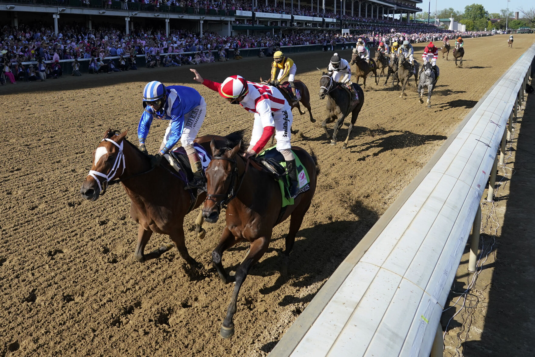 APTOPIX Kentucky Oaks Horse Racing